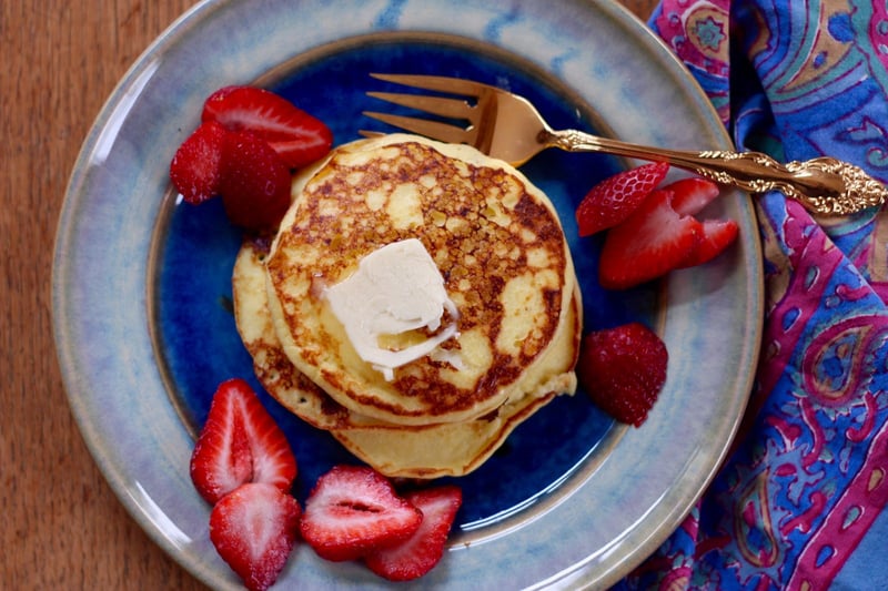 Diabetes Friendly Cottage Cheese Pancakes Recipe