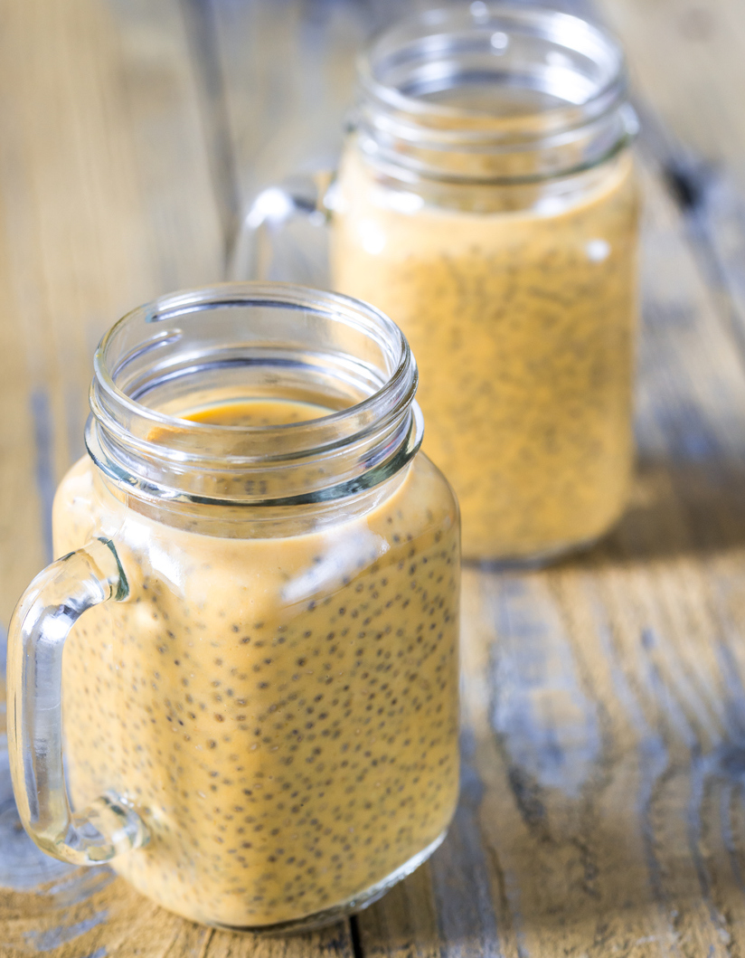 Diabetes Friendly Pumpkin Chia Seed Pudding