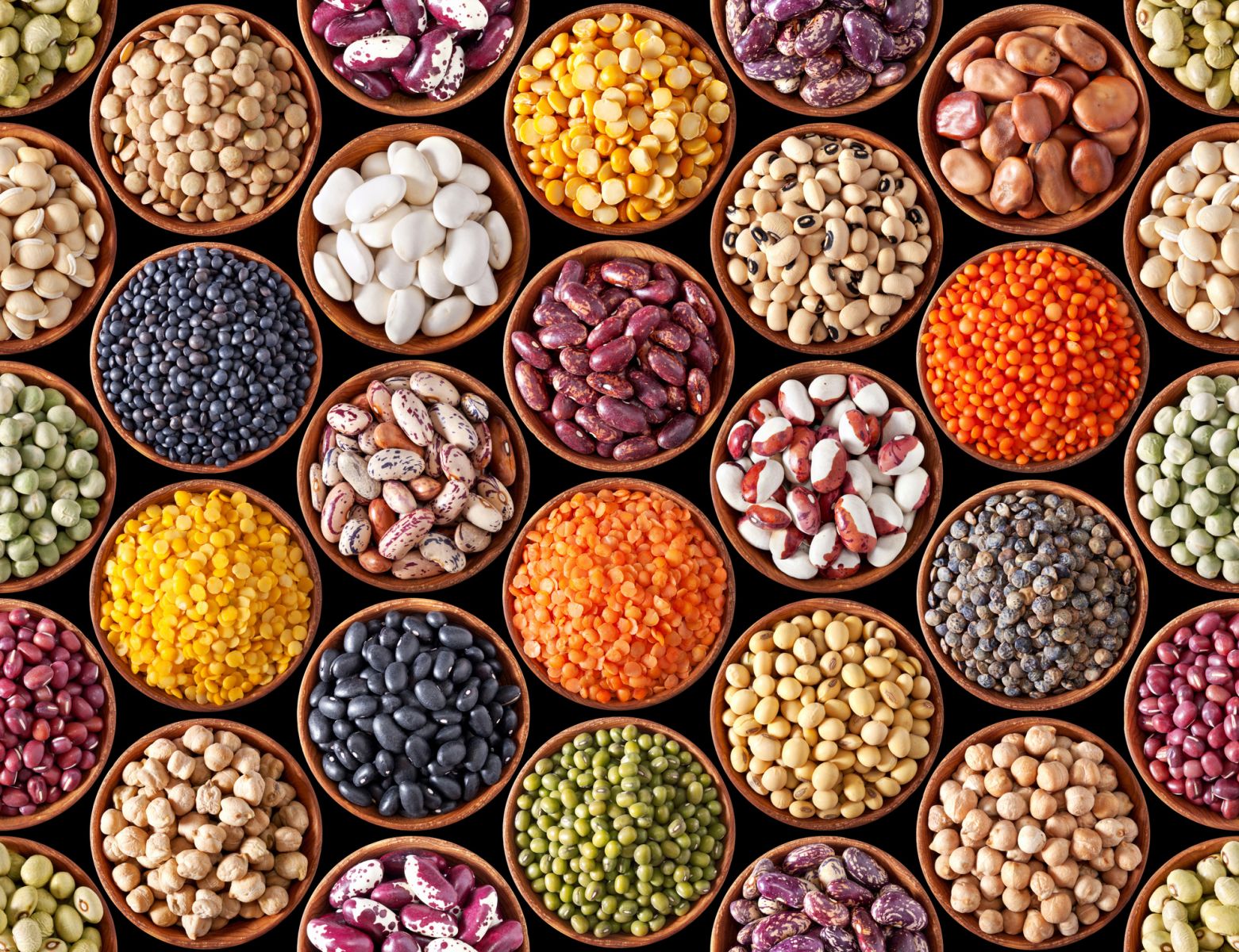 Different types of beans