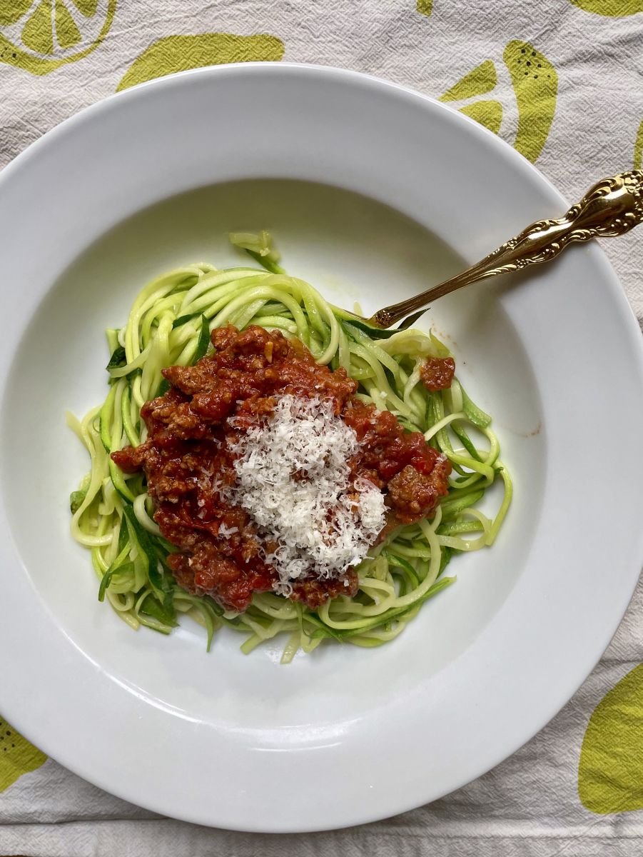 Zucchini noodles