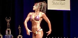 Female bodybuilder