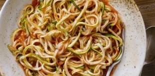 Zoodle marinara