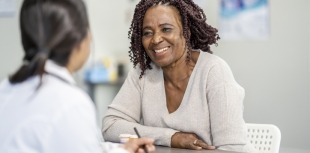 patient smiling