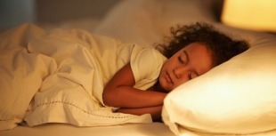 Young girl sleeping